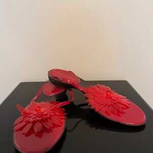 Fire Red Summer Sandal